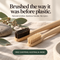 Earth Bristle Natural Bamboo Toothbrush