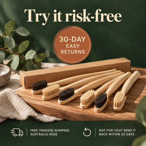 Earth Bristle Natural Bamboo Toothbrush